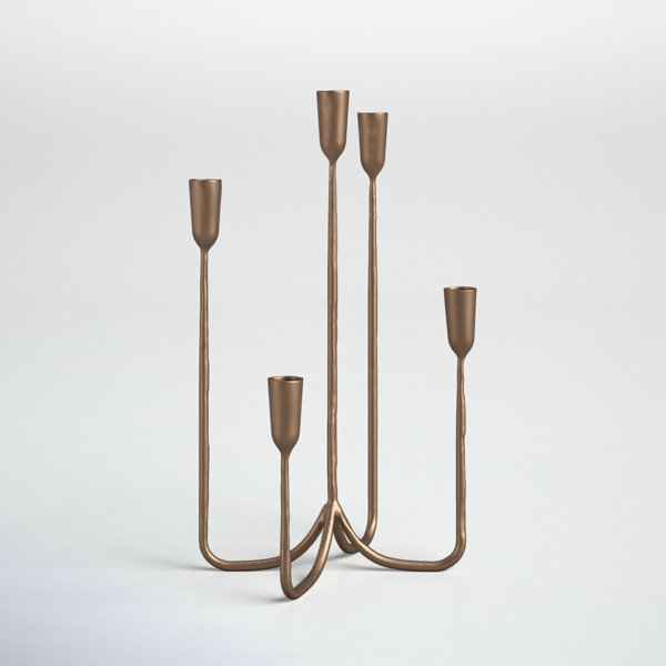 Brass Tabletop Candelabra Joss & Main